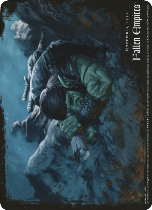 Orcish Spy (Oversized) [Eighth Edition Box Topper]-2