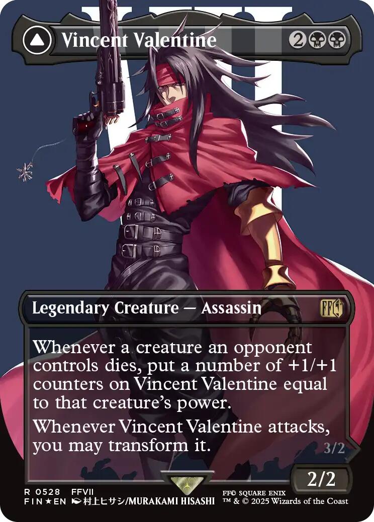 Vincent Valentine // Galian Beast (Borderless) (Surge Foil) [FINAL FANTASY]-1