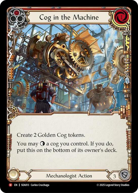 Cog in the Machine [SEA013] (High Seas)  Rainbow Foil-1