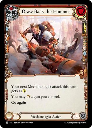 Draw Back the Hammer [SEA039] (High Seas)  Rainbow Foil