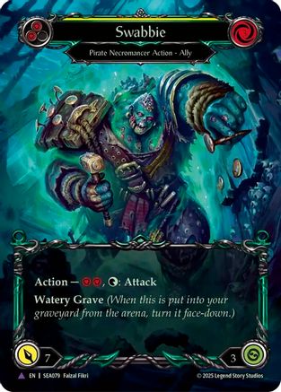 Swabbie (Marvel) [SEA079] (High Seas)  Cold Foil-1
