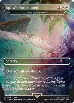 Spira's Punishment - Day of Judgment (Rainbow Foil) [Secret Lair Drop Series]-1