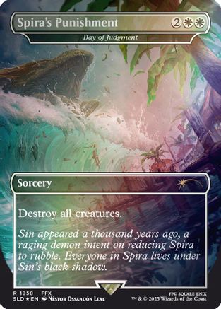 Spira's Punishment - Day of Judgment (Rainbow Foil) [Secret Lair Drop Series]-1
