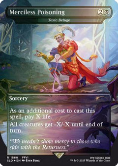 Merciless Poisoning - Toxic Deluge (Rainbow Foil) [Secret Lair Drop Series]-1