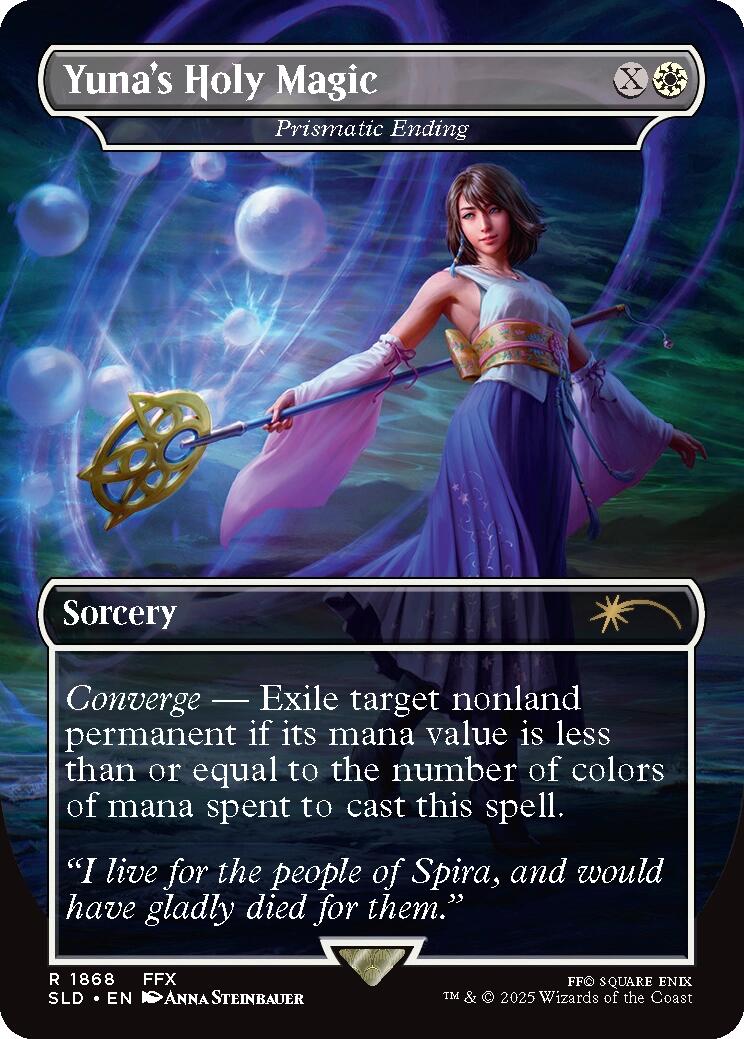 Yuna's Holy Magic - Prismatic Ending [Secret Lair Drop Series]-1