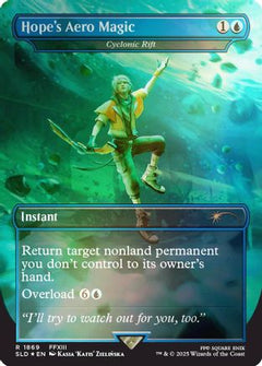 Hope's Aero Magic - Cyclonic Rift (Rainbow Foil) [Secret Lair Drop Series]-1