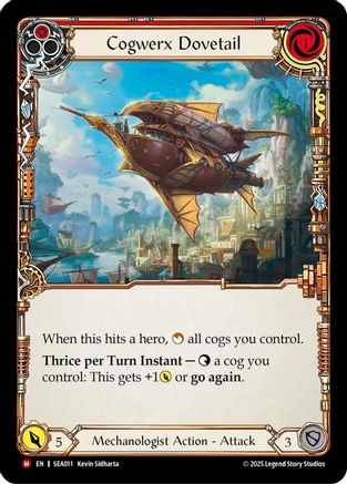 Cogwerx Dovetail [SEA011] (High Seas)  Rainbow Foil-1