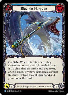 Blue Fin Harpoon [SEA089] (High Seas)  Rainbow Foil-1