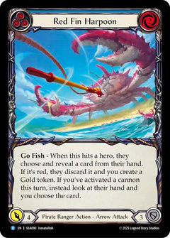 Red Fin Harpoon [SEA090] (High Seas)  Rainbow Foil-1