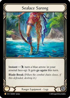 Sealace Sarong [SEA095] (High Seas)  Rainbow Foil-1