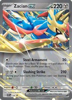 Zacian ex (198) [Scarlet & Violet: Black Star Promos]-1