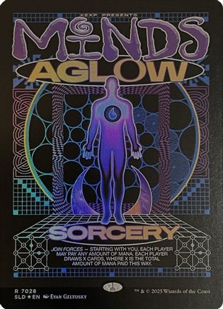 Minds Aglow (Rainbow Foil) [Secret Lair Drop Series]-1