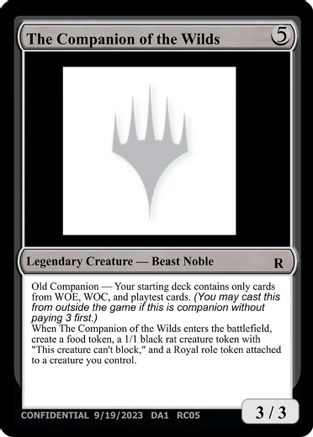The Companion of the Wilds [Unknown Event]-1