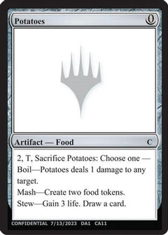 Potatoes (-) - Un-Known Event Playtest Cards-1