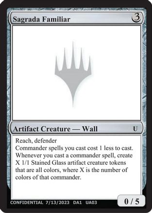 Sagrada Familiar (-) - Un-Known Event Playtest Cards-1