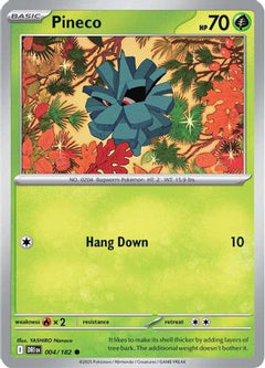 Pineco (004/182) [Scarlet & Violet: Destined Rivals]-1