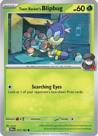 Team Rocket's Blipbug (015/182) [Scarlet & Violet: Destined Rivals]-1