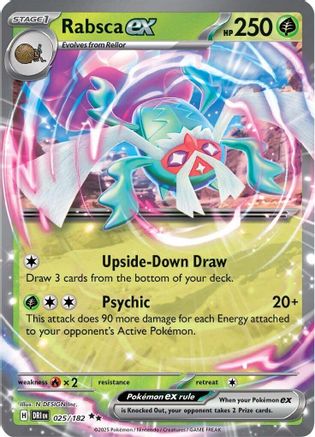 Rabsca ex (025/182) [Scarlet & Violet: Destined Rivals]-1