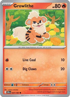 Growlithe (027/182) [Scarlet & Violet: Destined Rivals]-1