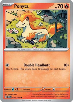 Ponyta (029/182) [Scarlet & Violet: Destined Rivals]-1