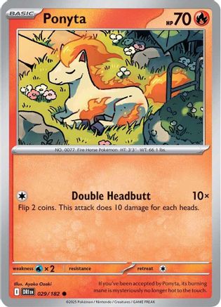 Ponyta (029/182) [Scarlet & Violet: Destined Rivals]-1