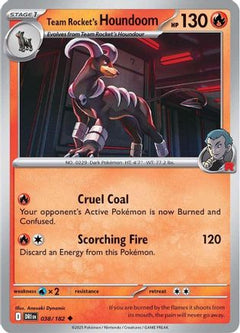 Team Rocket's Houndoom (038/182) [Scarlet & Violet: Destined Rivals]-1
