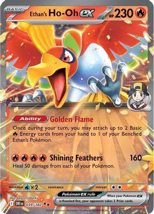 Ethan's Ho-Oh ex (039/182) [Scarlet & Violet: Destined Rivals]-1