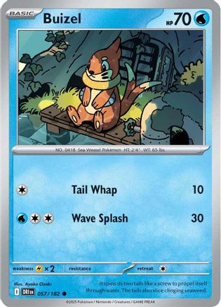 Buizel (057/182) [Scarlet & Violet: Destined Rivals]-1