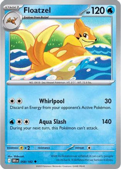 Floatzel (058/182) [Scarlet & Violet: Destined Rivals]-1