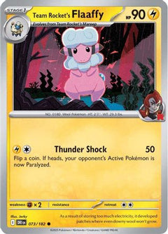 Team Rocket's Flaaffy (073/182) [Scarlet & Violet: Destined Rivals]-1
