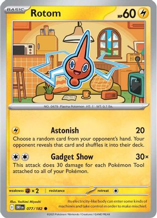 Rotom (077/182) [Scarlet & Violet: Destined Rivals]-1