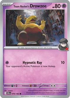 Team Rocket's Drowzee (079/182) [Scarlet & Violet: Destined Rivals]-1