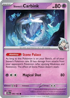 Steven's Carbink (086/182) [Scarlet & Violet: Destined Rivals]-1