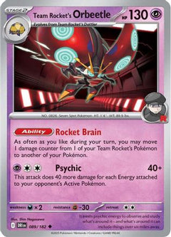 Team Rocket's Orbeetle (089/182) [Scarlet & Violet: Destined Rivals]-1