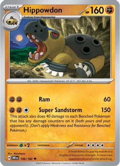 Hippowdon (106/182) [Scarlet & Violet: Destined Rivals]-1