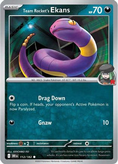 Team Rocket's Ekans (112/182) [Scarlet & Violet: Destined Rivals]-1