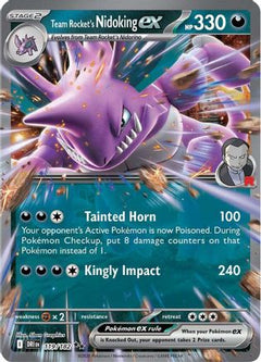 Team Rocket's Nidoking ex (119/182) [Scarlet & Violet: Destined Rivals]-1