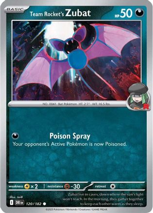 Team Rocket's Zubat (120/182) [Scarlet & Violet: Destined Rivals]-1