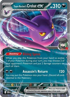 Team Rocket's Crobat ex (122/182) [Scarlet & Violet: Destined Rivals]-1