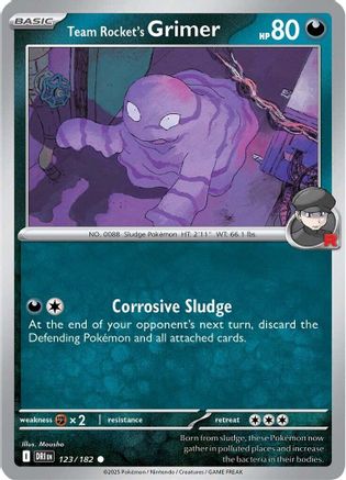 Team Rocket's Grimer (123/182) [Scarlet & Violet: Destined Rivals]-1