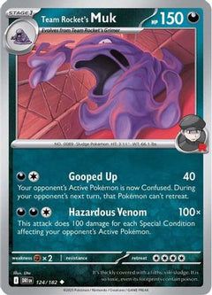Team Rocket's Muk (124/182) [Scarlet & Violet: Destined Rivals]-1