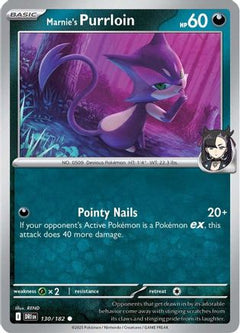 Marnie's Purrloin (130/182) [Scarlet & Violet: Destined Rivals]-1