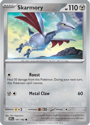 Skarmory (141/182) [Scarlet & Violet: Destined Rivals]-1