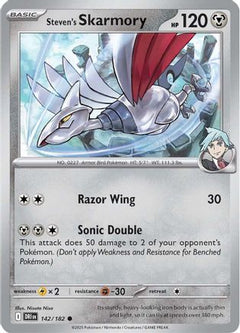 Steven's Skarmory (142/182) [Scarlet & Violet: Destined Rivals]-1