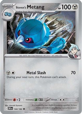 Steven's Metang (144/182) [Scarlet & Violet: Destined Rivals]-1