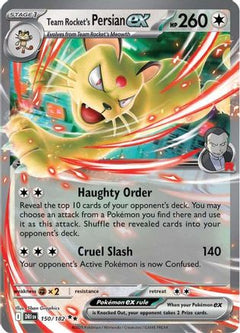 Team Rocket's Persian ex (150/182) [Scarlet & Violet: Destined Rivals]-1