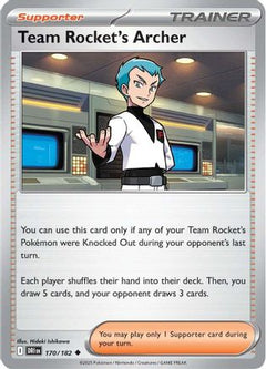 Team Rocket's Archer (170/182) [Scarlet & Violet: Destined Rivals]-1