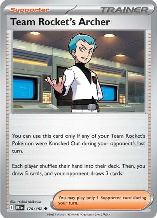 Team Rocket's Archer (170/182) [Scarlet & Violet: Destined Rivals]-1