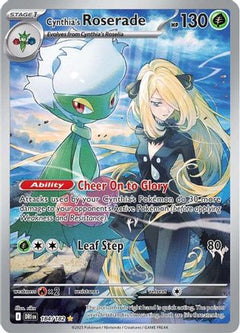 Cynthia's Roserade (184/182) [Scarlet & Violet: Destined Rivals]-1