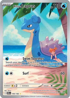 Misty's Lapras (194/182) [Scarlet & Violet: Destined Rivals]-1